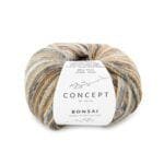 katia bonsai natūrali pilka kupranugario spalva