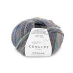 katia bonsai perlų mėlynių rožių mėlyna spalva