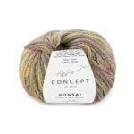 katia bonsai rožinė žalia šviesi pistacijų