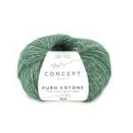 katia puro cotone pušų žalia