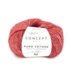 katia puro cotone raudona