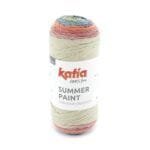 katia summer paint šviesios rožinė oranžinė žalia mėlyna