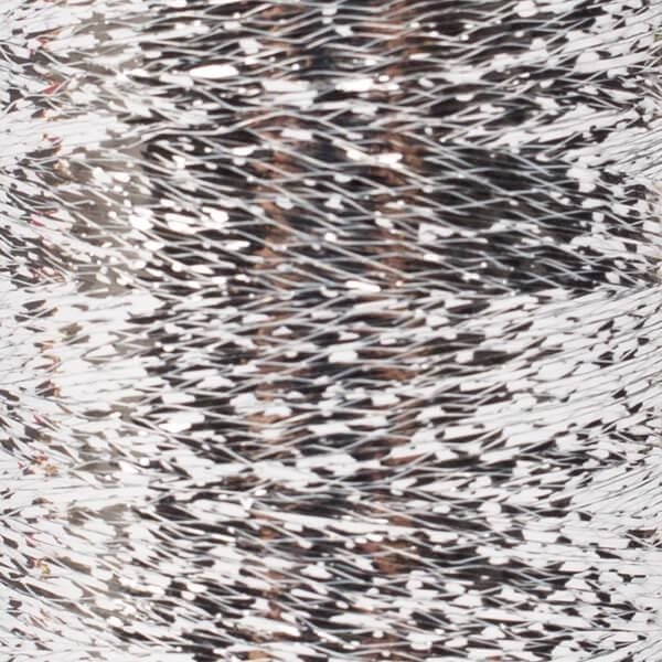 drops glitter sidabro