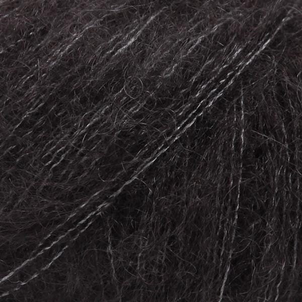 drops kid silk juoda