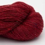 bc garn loch lomond lace raudona