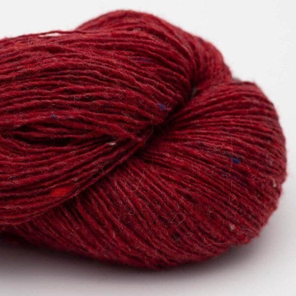 bc garn loch lomond lace raudona