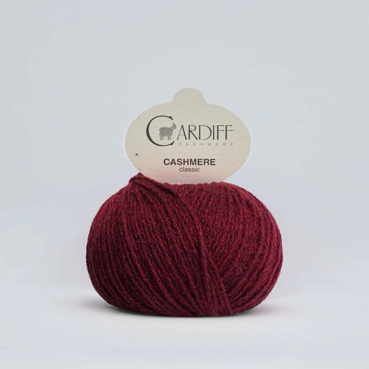 cardiff Cashmere classic bordo
