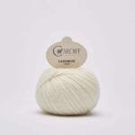 cardiff cashmere classic natūrali balta