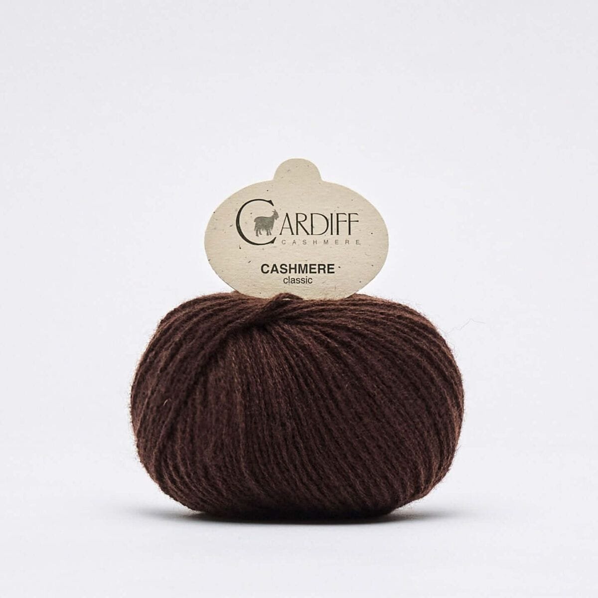 cardiff Cashmere classic tamsi brūns