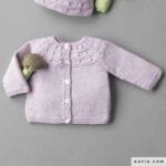 katia merino baby alyvinis megztinis