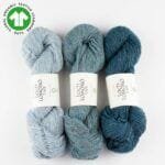 bc garn loch lomond lace 3 melsvi atspalviai