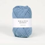 rauma babygarn pilkai mėlyna