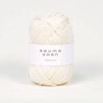 rauma babygarn natūrali balta