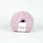 rauma garn alpaca silk rožinė