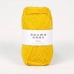 rauma garn finull geltona
