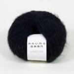 rauma garn alpaca silk juoda