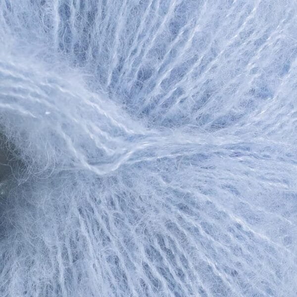 rauma garn alpaca silk priartintas šviesiai mėlyna