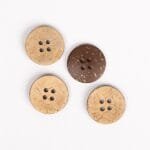 drops kokosinės sagos iš abiejų pusių