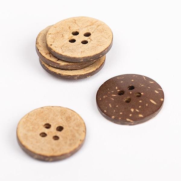 515 kokosinė 20 mm 3 drops kokosinės sagos