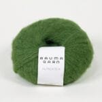rauma garn alpaca silk žalia
