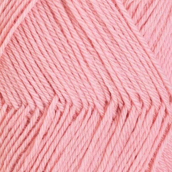 rauma babygarn pudros rožinė priartintas