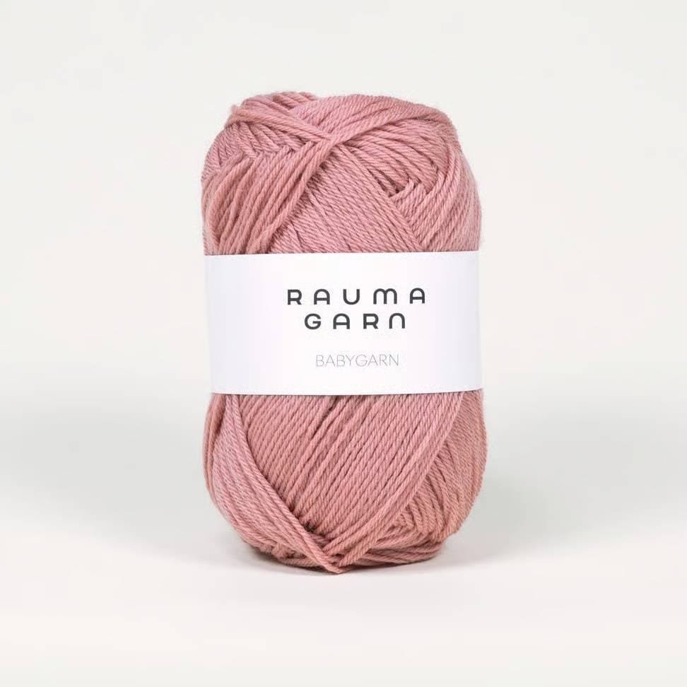 rauma babygarn sendinta rožinė