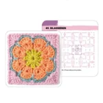 Mix and Match Granny Squares/Derink ir suderink močiutės kvadratus - Image 5