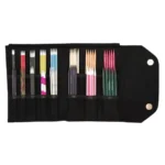 knitpro coal kojinių virbalų dėklas pavyzdys su virbalais