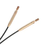 knitpro rotaciniai auksiniais galiukais valai iš arti