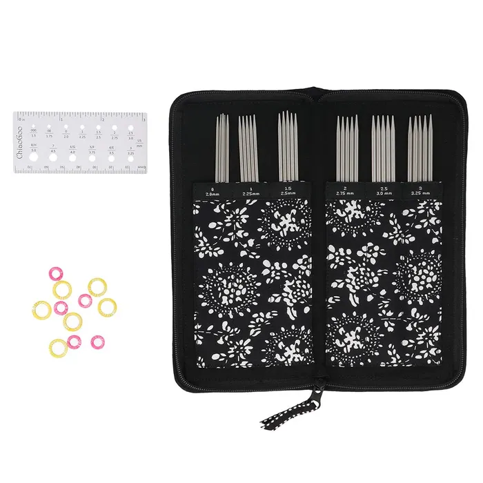 chiaogoo plieninių virbalų kojinėms rinkinys