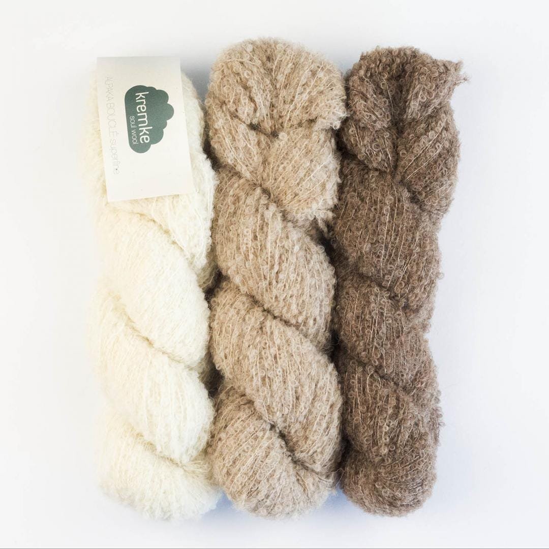 kremke soul alpaca boucle 3 rusvi atspalviai