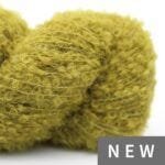 kremke soul alpaca boucle šviesi žalia