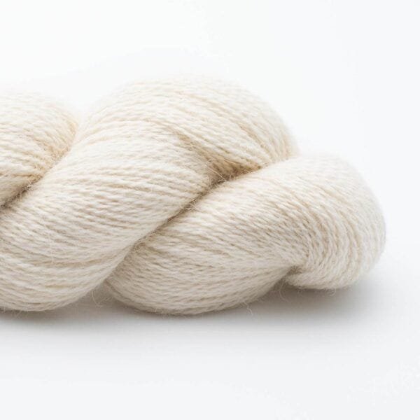 kremke baby alpaca lace natūrali balta