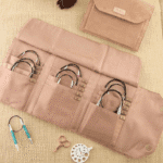 knitpro clay virbalų su valu dėklas pavyzdys su priemonėmis