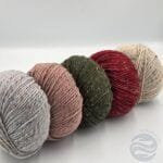 lana gatto everest 5 spalvos su raudona