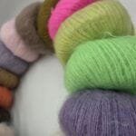 lana gatto silk mohair 12 spalvų