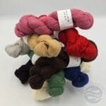 rauma prydvevgarn daug spalvų