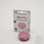 knitpro clicky mezginio eilių skaičiuotuvas rožinis