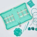 KnitPro Mindful KINDNESS prisukamų virbalų rinkinys (10 cm, 3.0-6.0 mm)