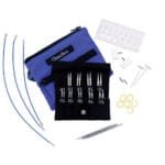 ChiaoGoo TWIST Shorties SMALL - prisukamų trumpų virbalų rinkinys (3.5-5.0 mm) - Attēls 2