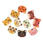 Dekoratyvinės medinės sagos - KATĖS (20 mm)