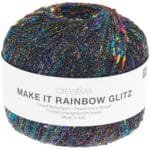 Rico Design MIKE IT RAINBOW GLITZ (blizgus tvidinis siūlas)