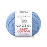 Gazzal BABY COTTON (medvilnė, akrilas)
