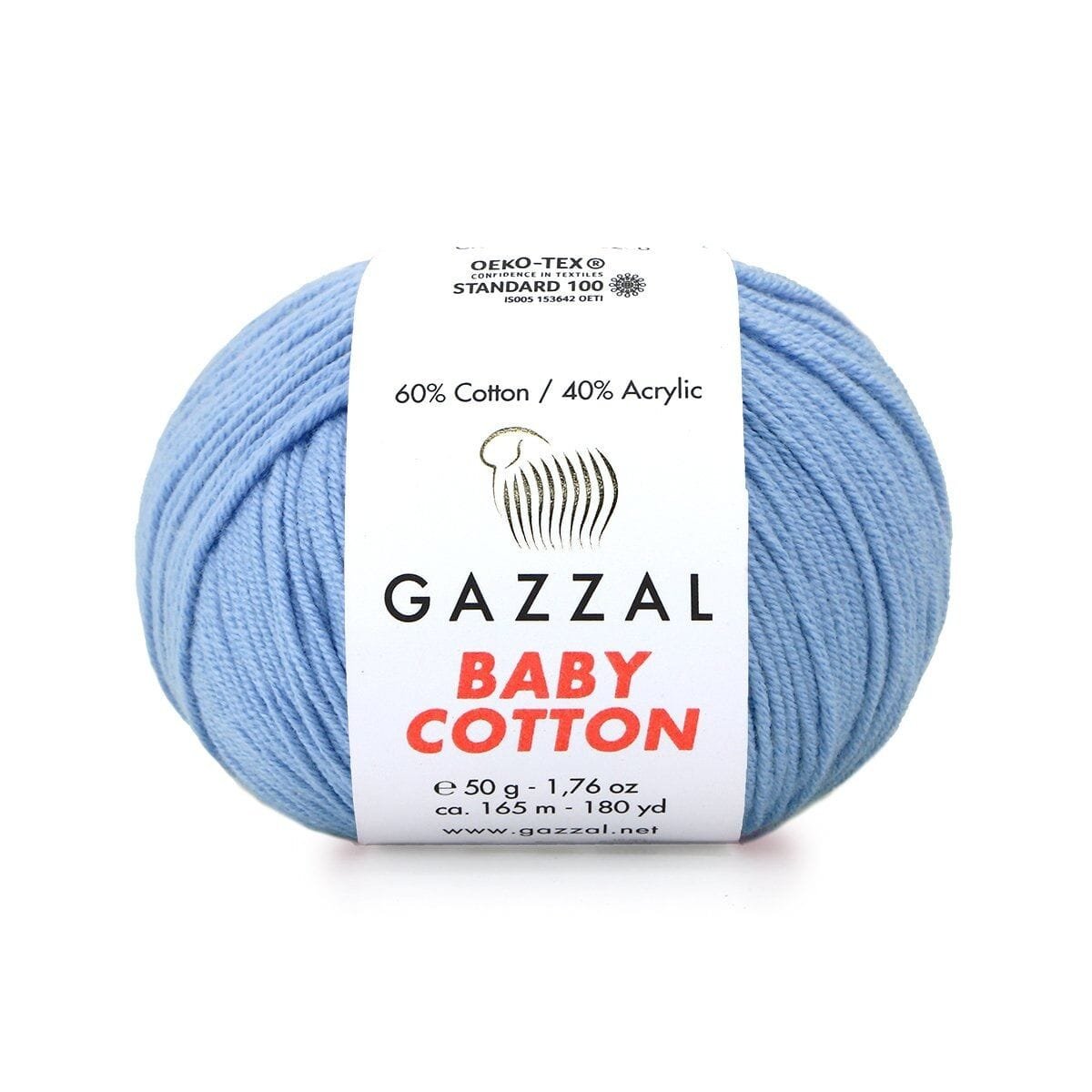 3423-gazzal-baby-cotton Gazzal BABY COTTON (medvilnė, akrilas) - Image 1