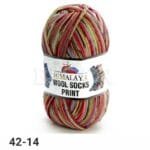 Himalaya WOOL SOCKS PRINT (vilna, poliamidas) - Vaizdas 18