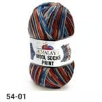Himalaya WOOL SOCKS PRINT (vilna, poliamidas) - Vaizdas 5