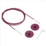 KnitPro prisukami violetiniai valai (40-150 cm)