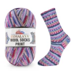 Himalaya WOOL SOCKS PRINT (vilna, poliamidas)