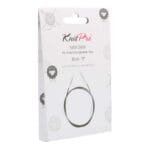 KnitPro sidabriniais galiukais valai (40-150 cm) - Attēls 3