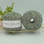 Šviesūs Rico Design MAKE IT TWEED GLITZ siūlų ritinėliai
